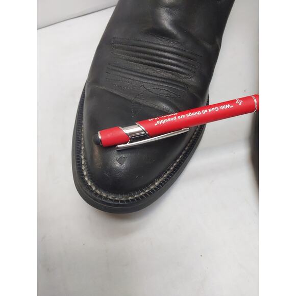 Ariat Mens Boots Size 11D Western Black Style 34701 Rounded Toe - Picture 3 of 9